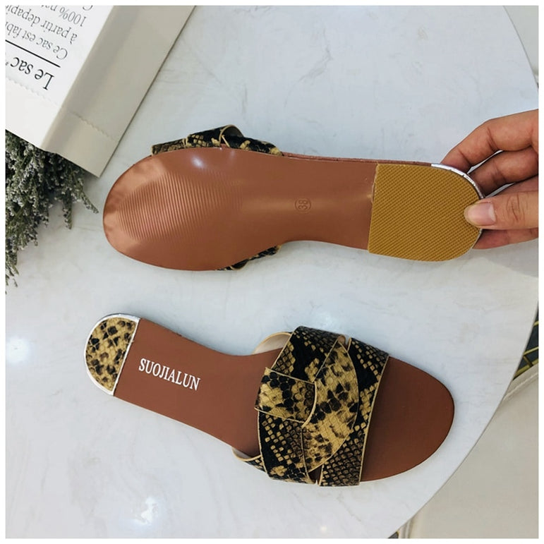 Outdoor Flat Women Slipper