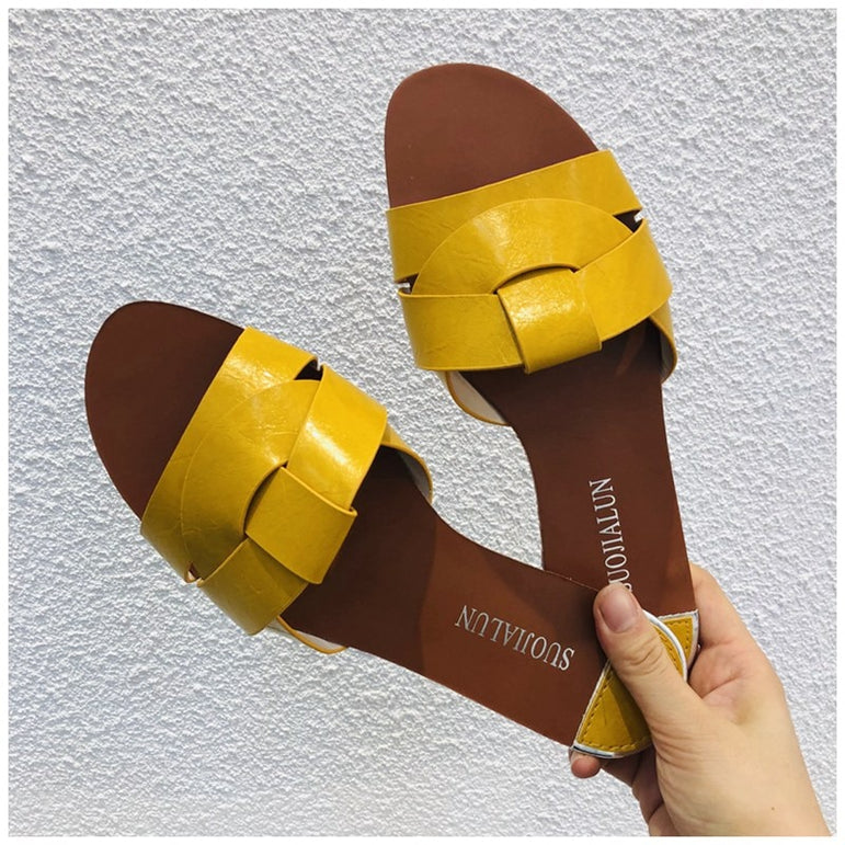 Outdoor Flat Women Slipper