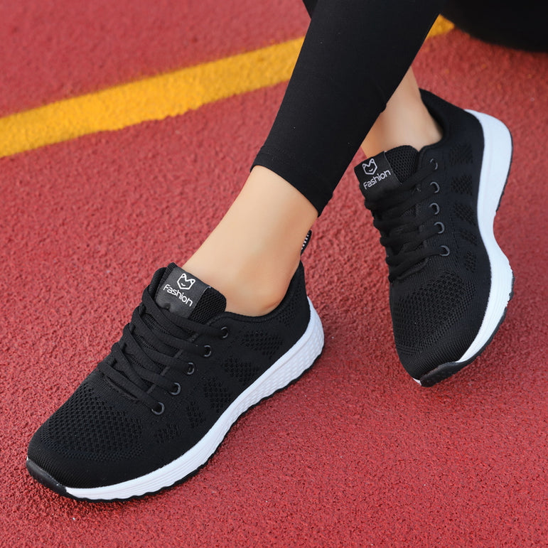 Lace Up Casual Mesh Breathable Sneakers