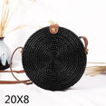 Crossbody Round Straw Shoulder Messenger Handmade HandBags