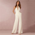 Chic Women Long Wide Leg Jumpsuit