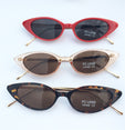 Vintage Retro Women Little Cat Eye Sunglasses