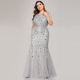 Elegant Lace Appliques Evening Mermaid Dresses