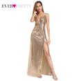 Elegant Pretty Mermaid Sequined Evening Dress