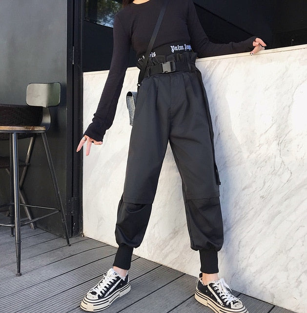 High Waist Pockets Cargo pants