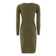 Casual Slim Bodycon Tunic Crew Neck Dress