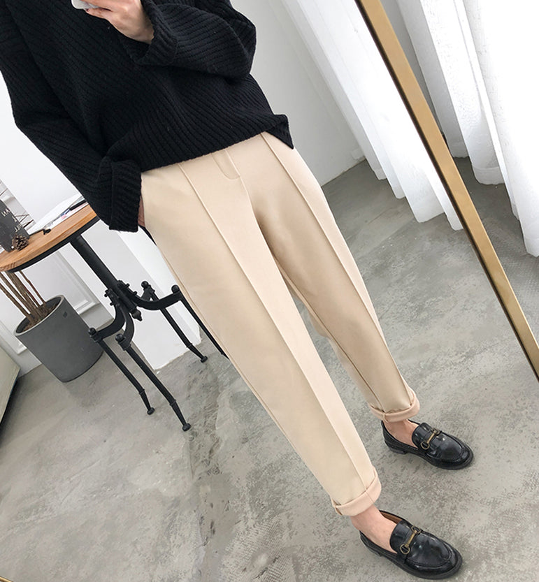 Thicken Work Suit Pencil Pants