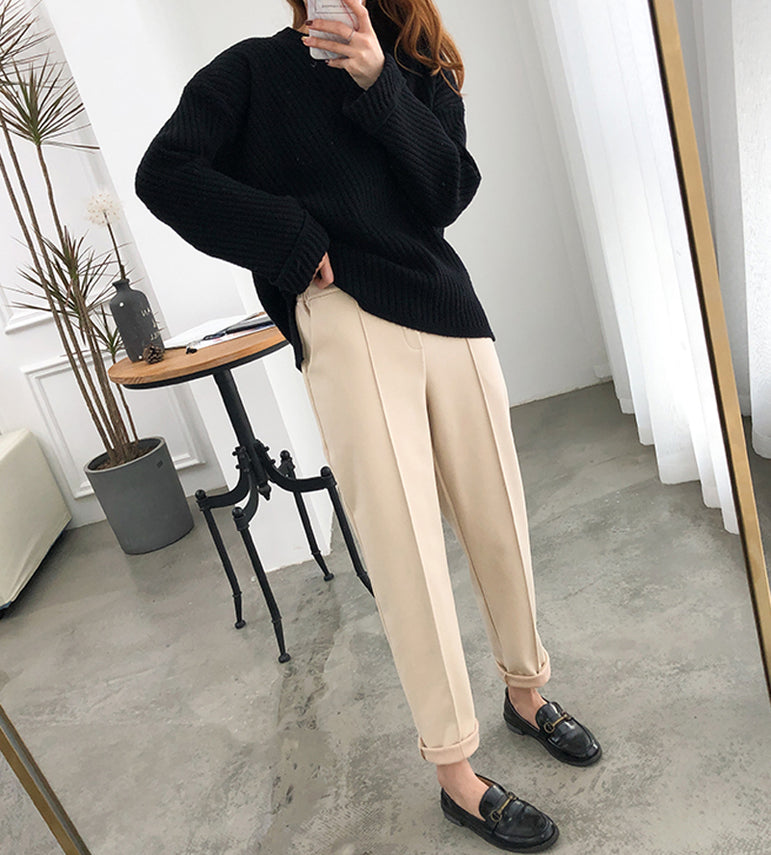 Thicken Work Suit Pencil Pants