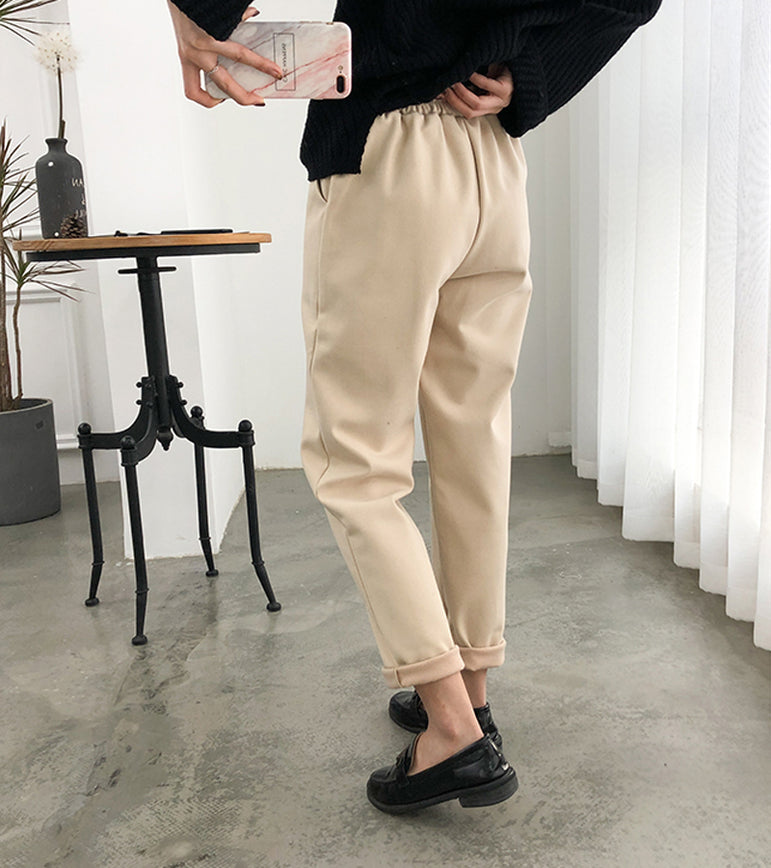 Thicken Work Suit Pencil Pants