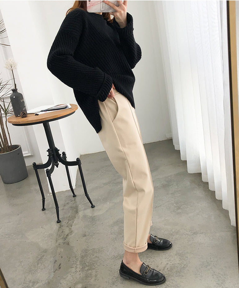 Thicken Work Suit Pencil Pants