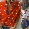 Casual Bohemia Dot Print Blouse