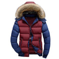 Casual Hooded Warm Fur Parka Jacket