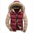 Casual Hooded Warm Fur Parka Jacket