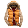 Casual Hooded Warm Fur Parka Jacket