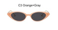 Vintage Retro Women Little Cat Eye Sunglasses