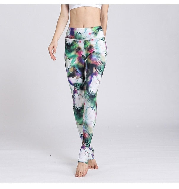 High waist Vintage Slim Fitness Yoga Pants