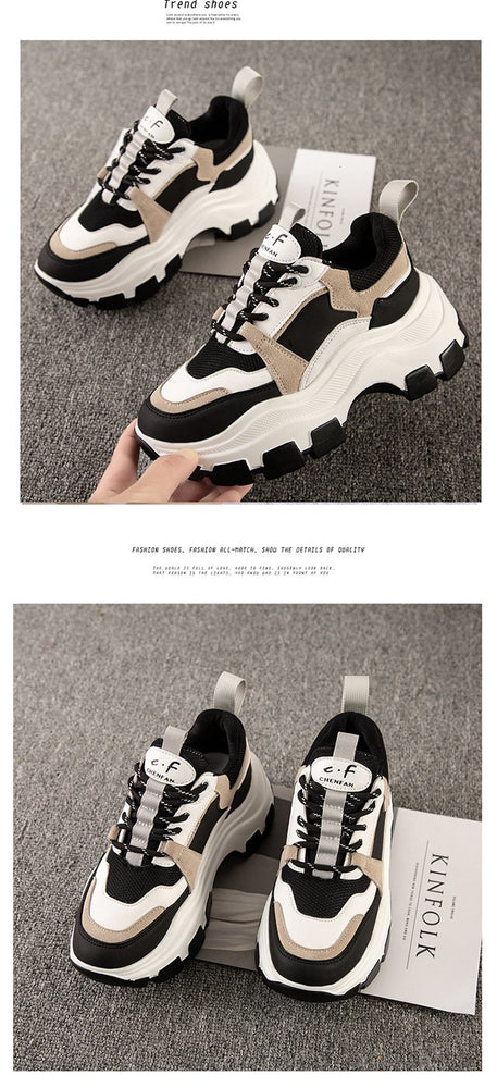 Thick Sole Running Chunky Sneakers