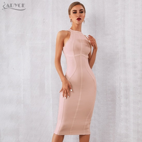 Elegant Sleeveless Bodycon Club Party Dress