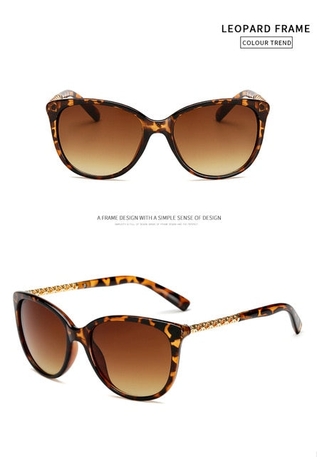 Luxury Vintage Women Cat Eye Sunglasses