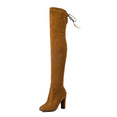 Thigh Over The Knee Elastic High Heel Boots