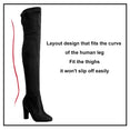 Thigh Over The Knee Elastic High Heel Boots