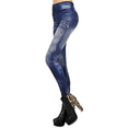 Casual Slim Denim Pencil Leggings