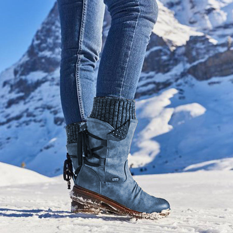 Winter Mid Calf Snow Boots