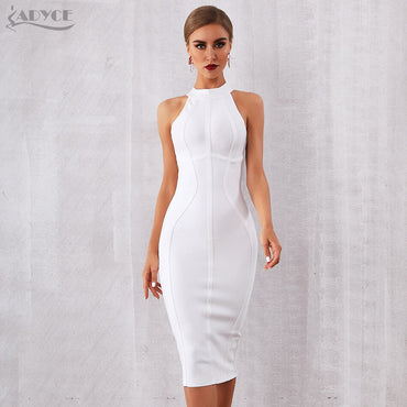 Elegant Sleeveless Bodycon Club Party Dress