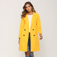 Long Sleeve Women Winter Woollen Coat Blazer