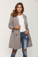 Long Sleeve Women Winter Woollen Coat Blazer