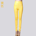 Leather Thin Velvet Elastic Stretch Pants