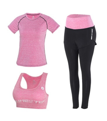 High Waist Women Yoga 5 pieces Set