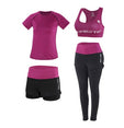 High Waist Women Yoga 5 pieces Set