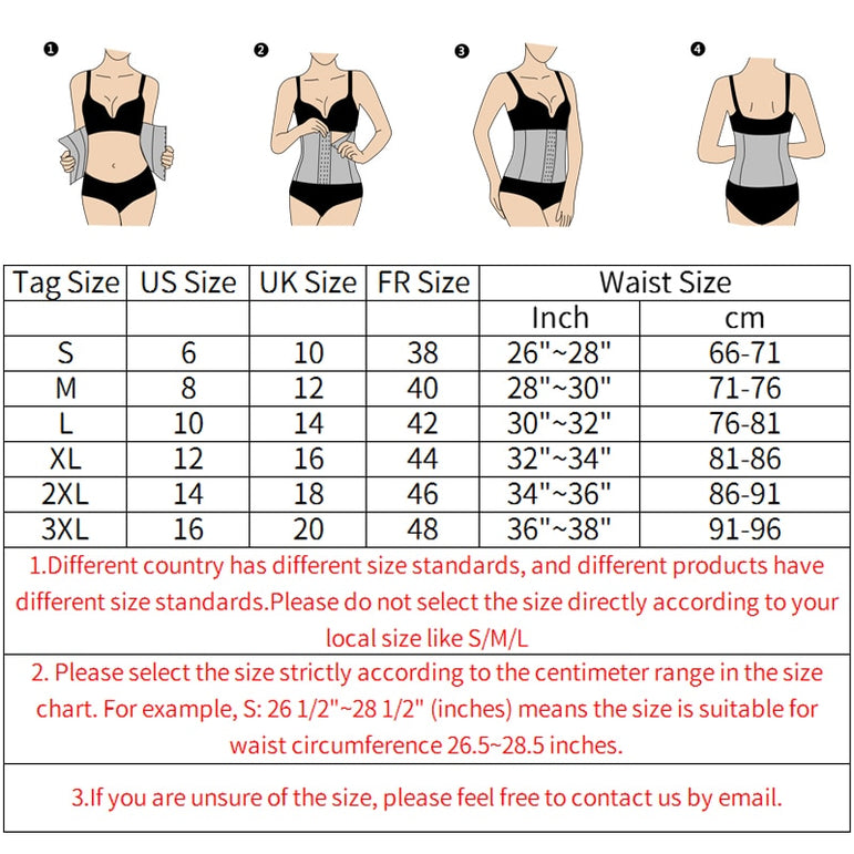 Waist Trainer Fitness Corset for Weight Loss