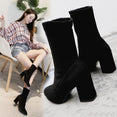 Casual Comfortable Sweet Flock Boots