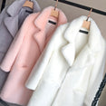 Casual Faux Fur Women Mink Coat Jacket