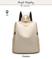 Casual Daypacks mochila Leather Women Backpack