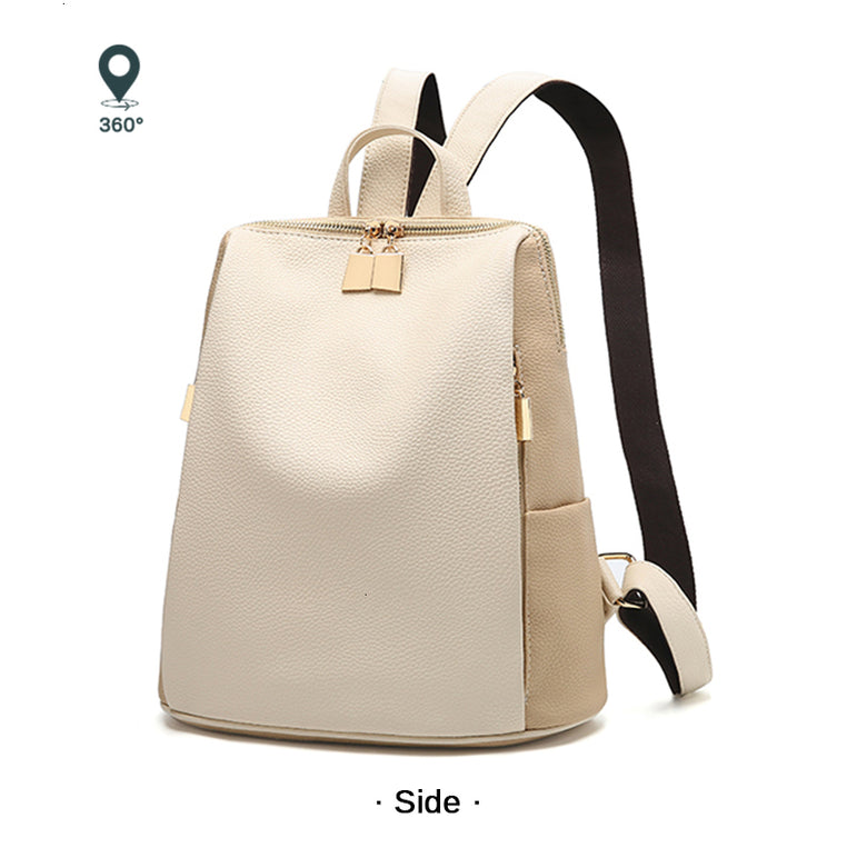 Casual Daypacks mochila Leather Women Backpack