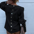 Casual Work Wear Long Sleeve Blouses