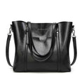 Leather Oil wax Women Tote Handbags