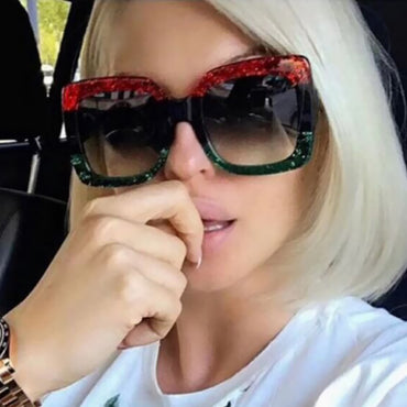 Luxury Women Oversized Square Sunglasses