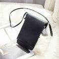 Leather Fair Ball Tassel Messenger Handbag