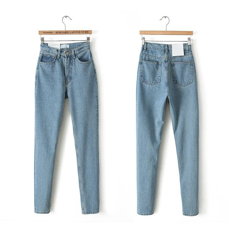 High Waist Harem Vintage Jeans Pants