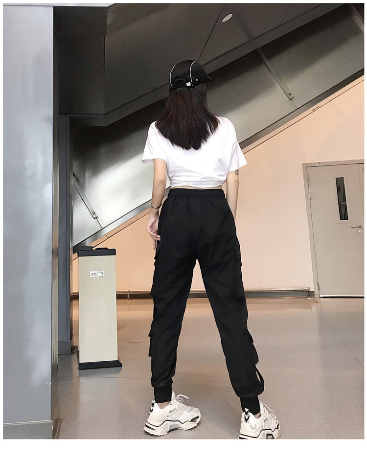 High Waist Pockets Cargo pants