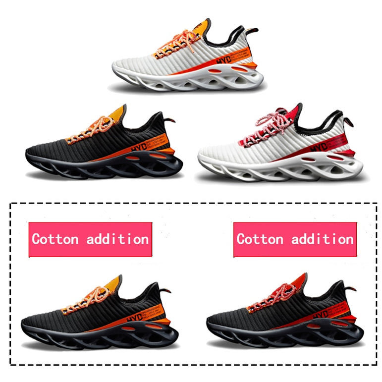 Light Breathable Running Cotton Sneakers