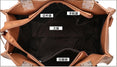 Leather Fair Ball Tassel Messenger Handbag