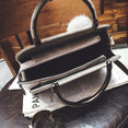 Leather Fair Ball Tassel Messenger Handbag