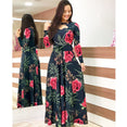 Elegant Casual Bohmia Flower Print Dress