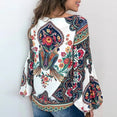 Vintage Floral Bohemian Blouse