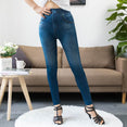 Casual Slim Denim Pencil Leggings